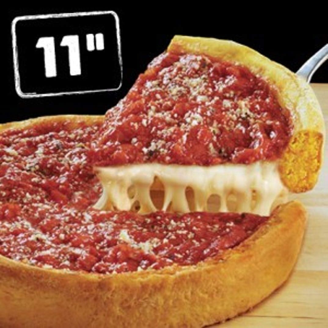 Chicago Deep Dish Pizza - Gino's East Deep Dish Pizzas