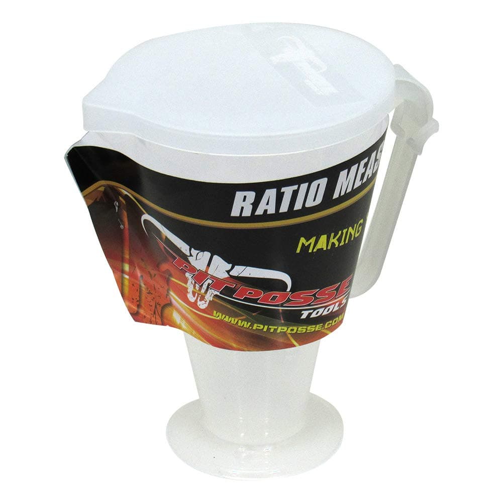 Pit Posse Ratio Rite Premix Measuring Cup With Lid
