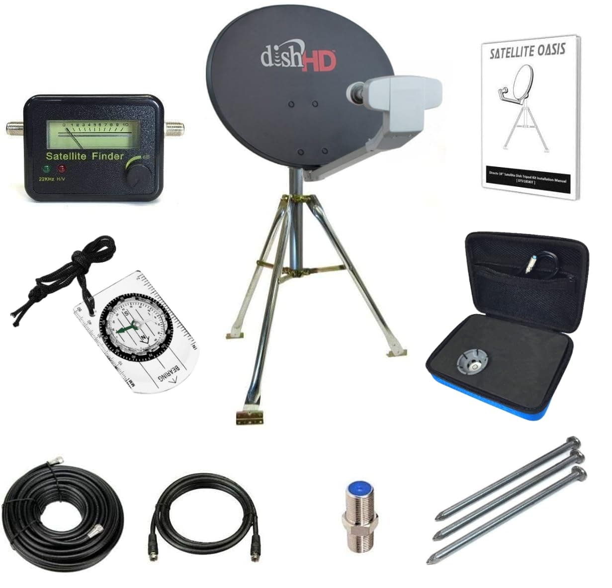 Dish HD Portable RV Satellite Tripod Kit