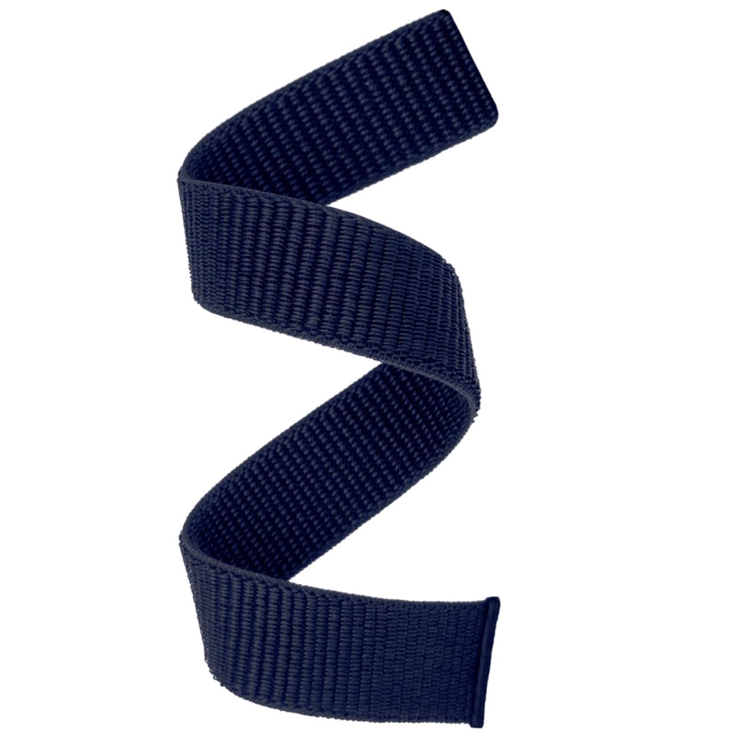 Hook and Loop Quick Dry Watch Band for Fenix 8 47mm/ epix Pro 47mm / Fenix 7/6/5, 22mm Woven Nylon Ultralight Sport Wristband Strap for Garmin Instinct 2, Instinct 3 45mm