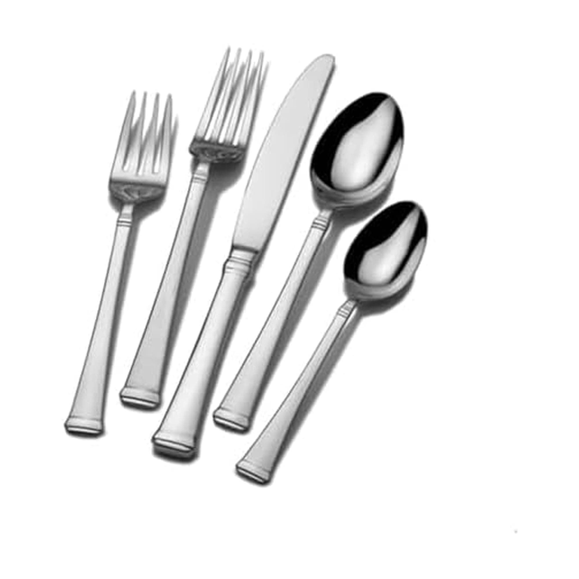 Mikasa, Harmony Flatware Service for 4, 20 Piece Set, 18/10 Stainless Steel Silverware Set