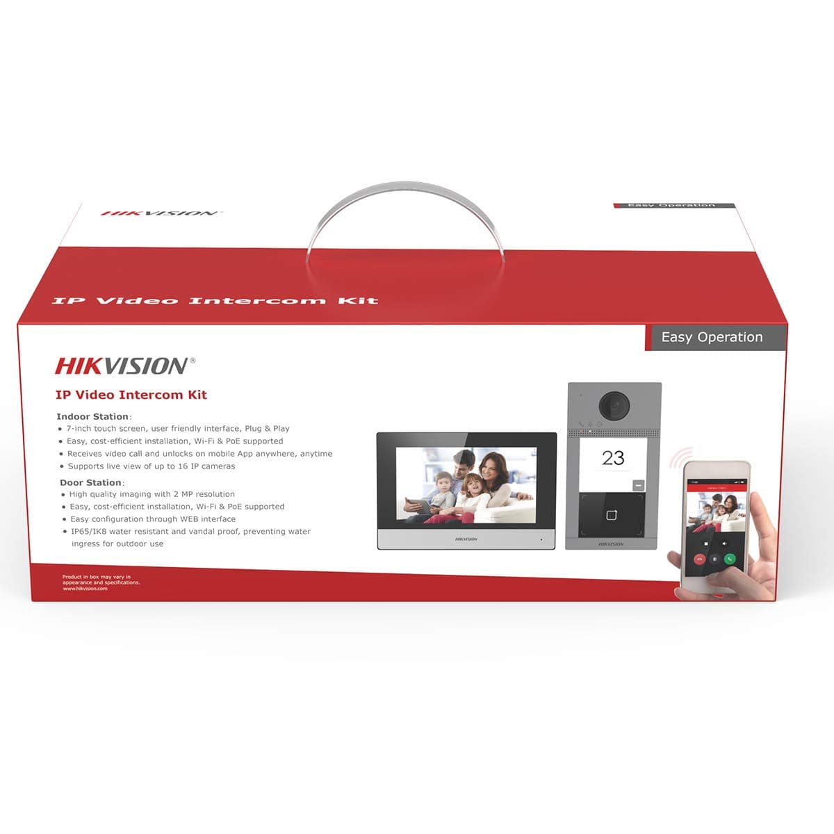 Hikvision IP video intercom kit DS-KIS604-P