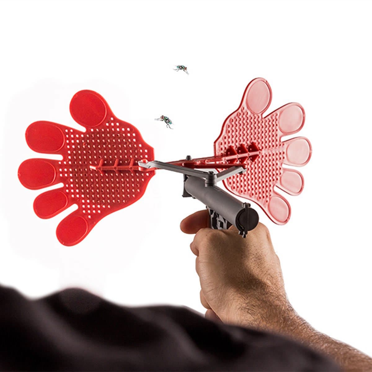 2-Hand Fly Swatter Gun