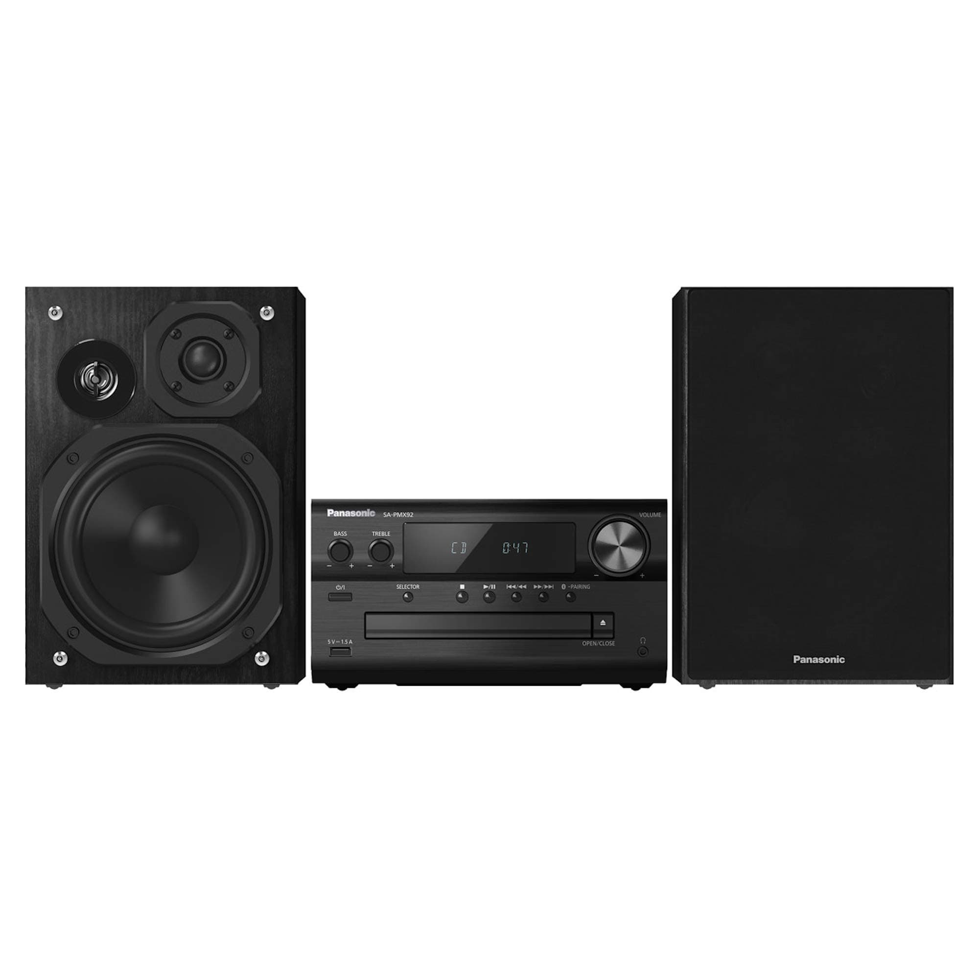 SC-PMX92EB-K Micro Hi-Fi System with Bluetooth and DAB+