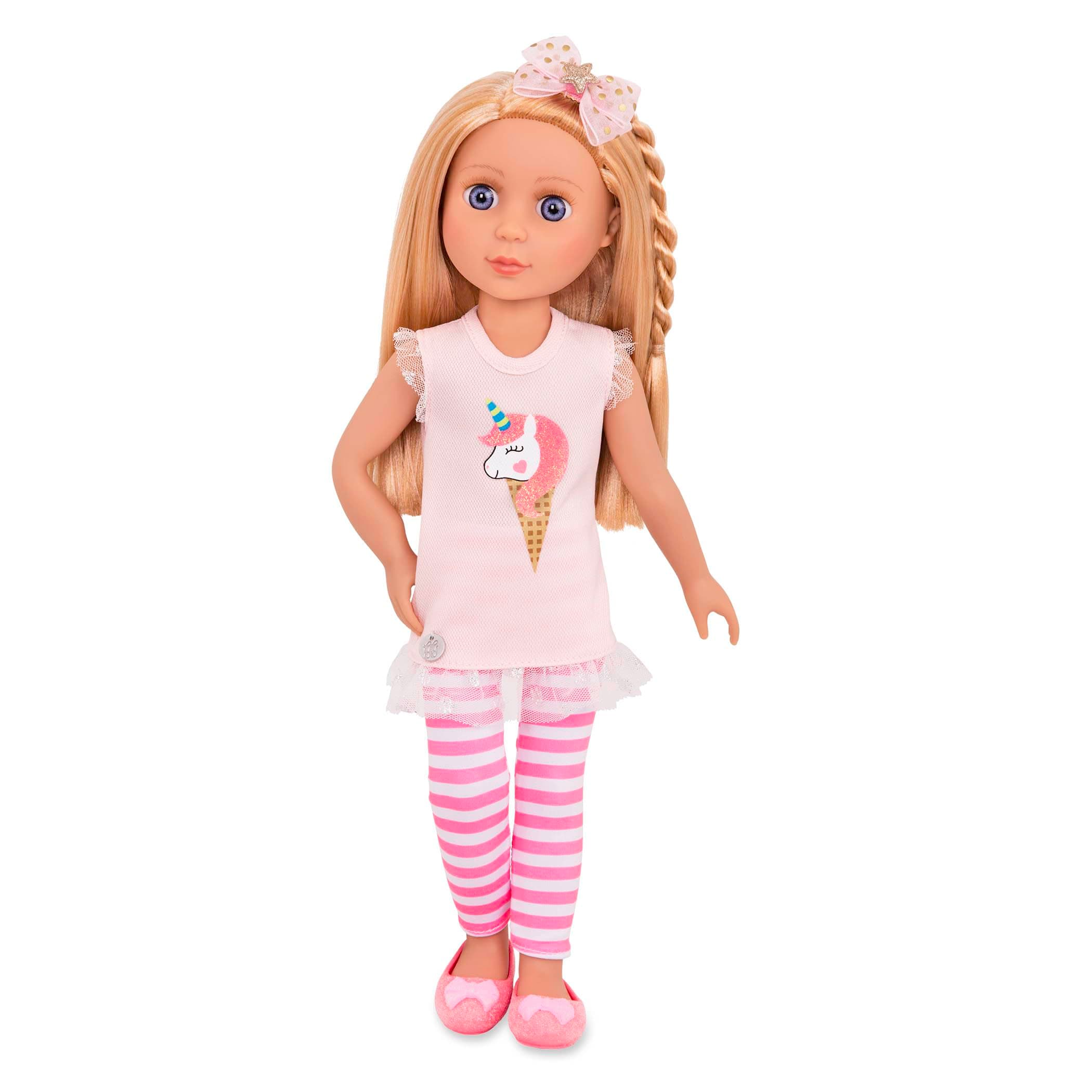 Glitter Girls Doll by Battat - Lacy 14" Posable Fashion Doll - Dolls for Girls Age 3 and Up