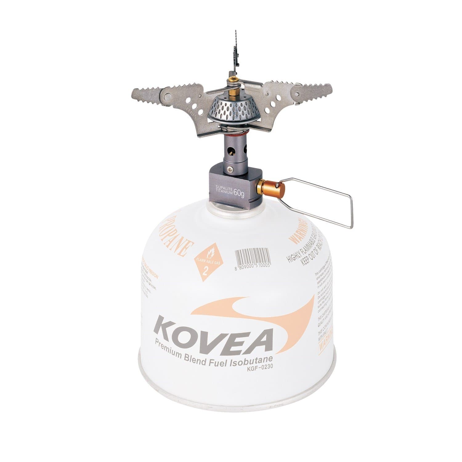 Kovea Supalite Titanium Stove, Small, Silver