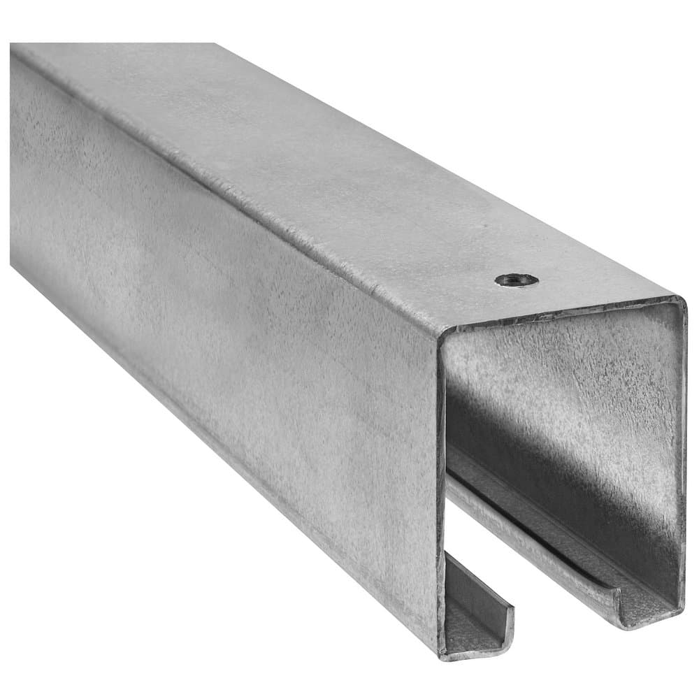 National Hardware N105-726 5116 Plain Box Rail in Galvanized, 8'
