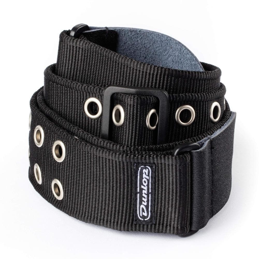 Guitar Strap - Grommet Black