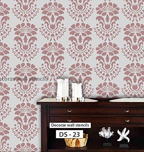 Wall stencils Damask, DS-23