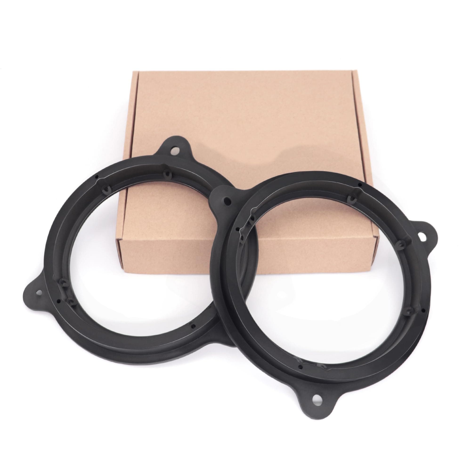 6.5 Inch Black Plastic Speaker Adapter Bracket Ring for Infiniti