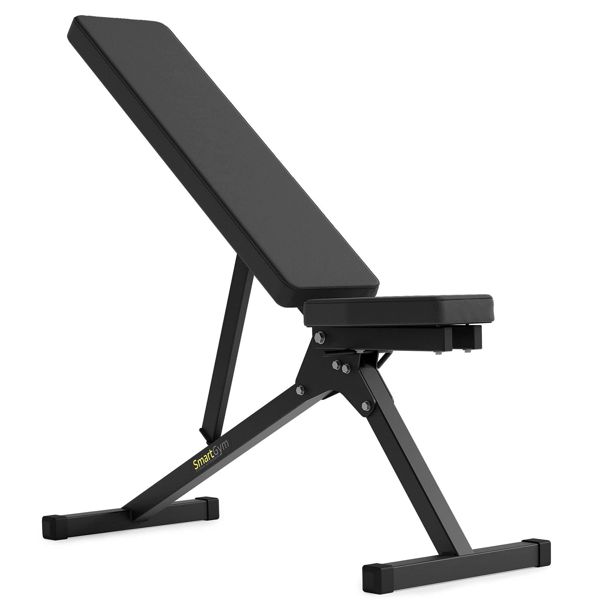 Marbo Sport Adjustable Multi-Function Training Bench Slanted Bench Weight Bench Black SmartGym SG-11
