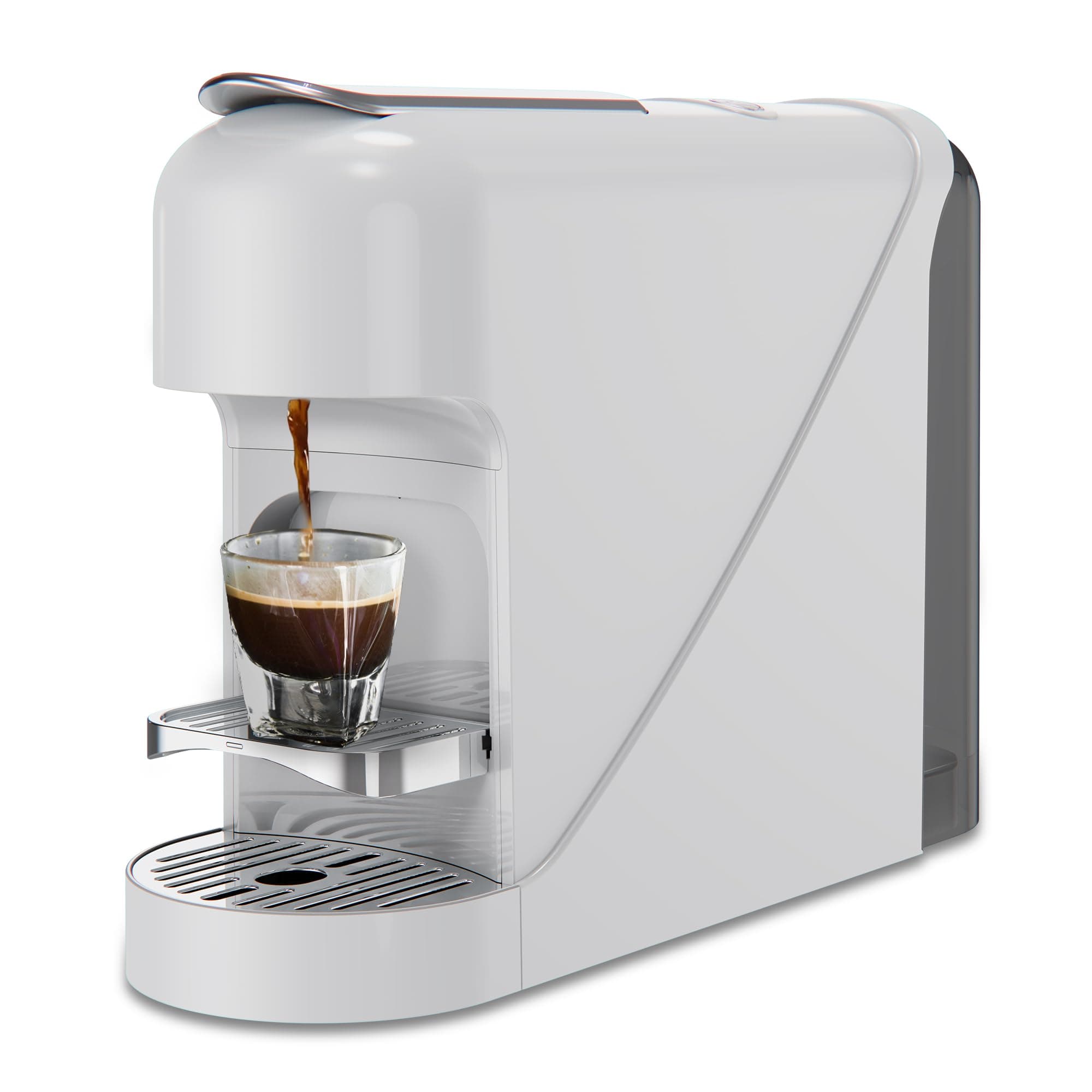 – 20-Bar Compact Espresso Machine – Compatible with Nespresso, Lor, Peet’s & More – Capsule Coffee Maker for Home, Office & Travel – Small Single Serve Pod Coffee Machine