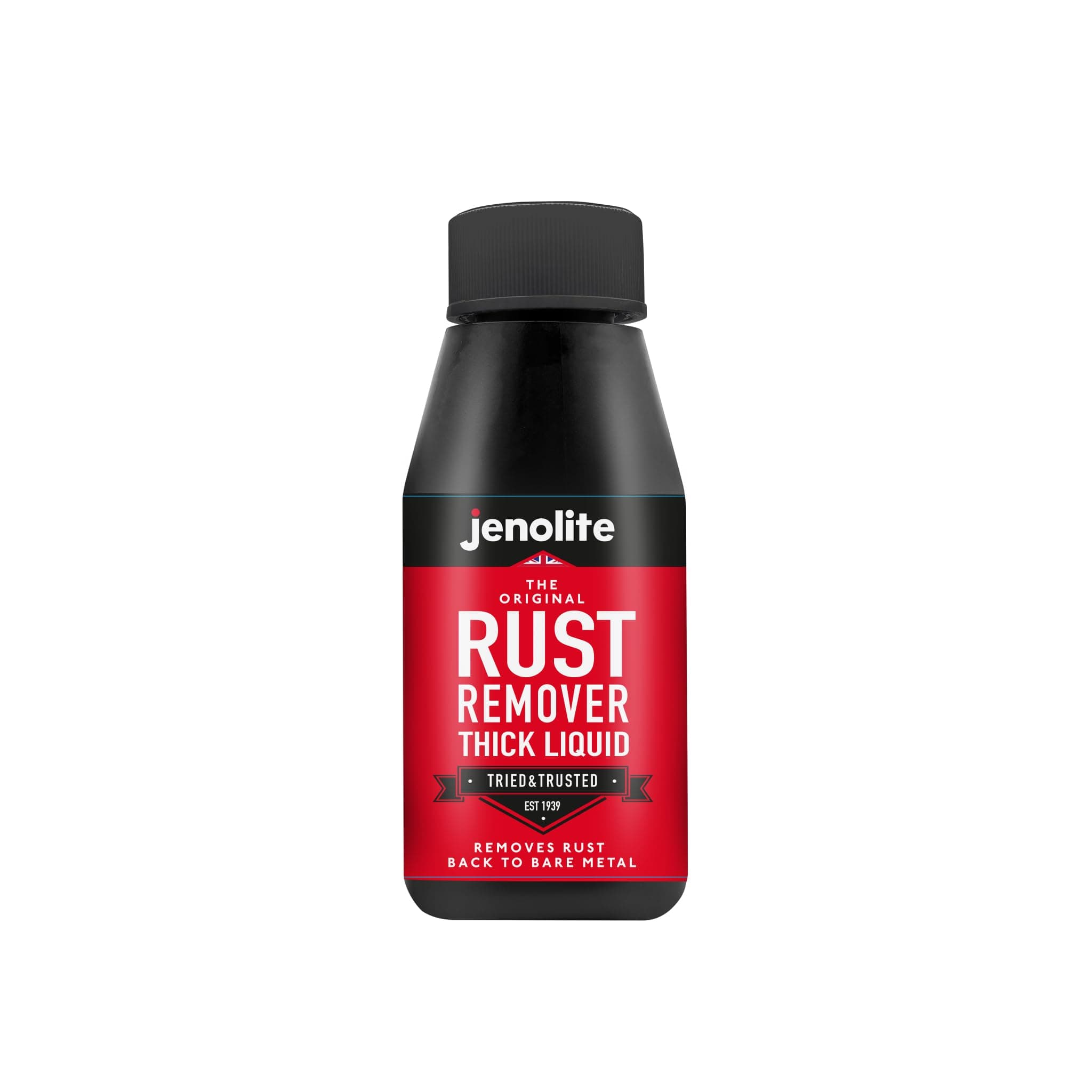 Rust Remover for Metal - Fast Acting No Drip Thick Liquid - Industrial Strength, Removes Rust Back to Bare Metal - 5oz (150ml)