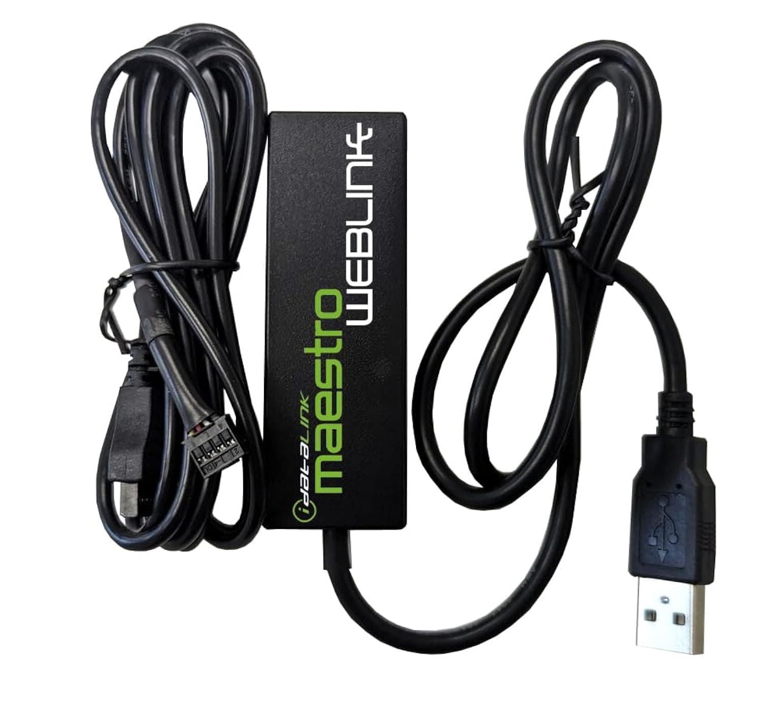 Weblink updater hardware and cable is required toconnect your computer USB port to the iDatalink module. This device permits software download and iscompatible with all iDatalink products.