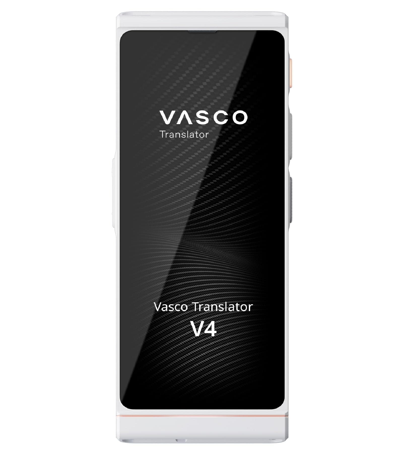Vasco V4 Language Translator Device | 112 Languages | Free Lifetime Internet in Almost 200 Countries | Pearl White