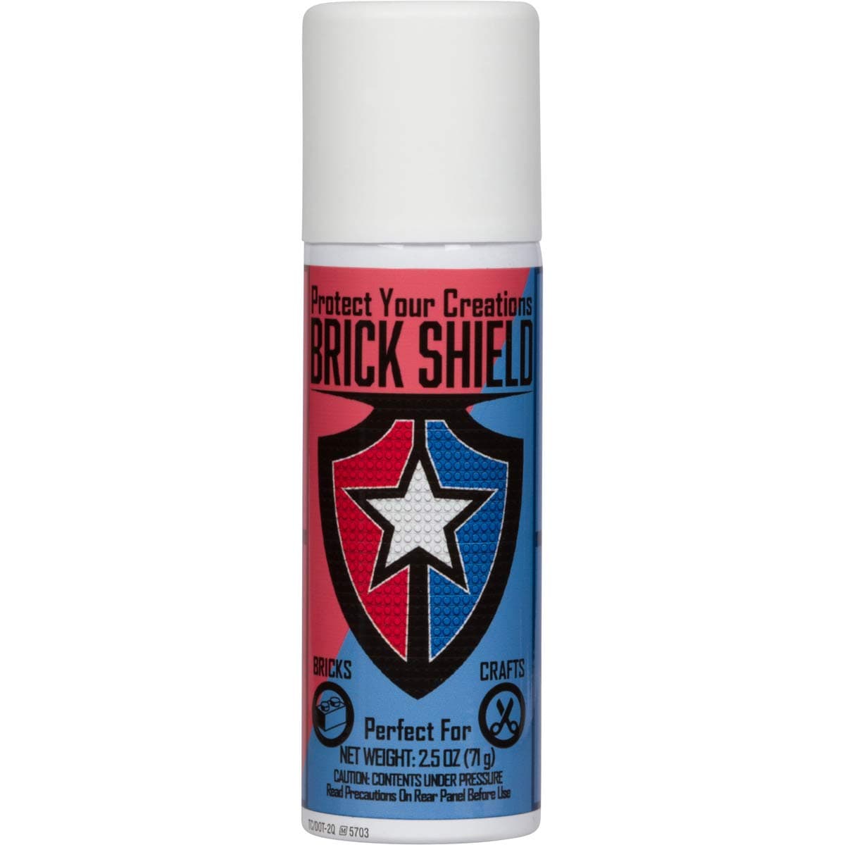 BrickShield Plastic Lego Glue Spray, Designed for Lego's and Other Blocks