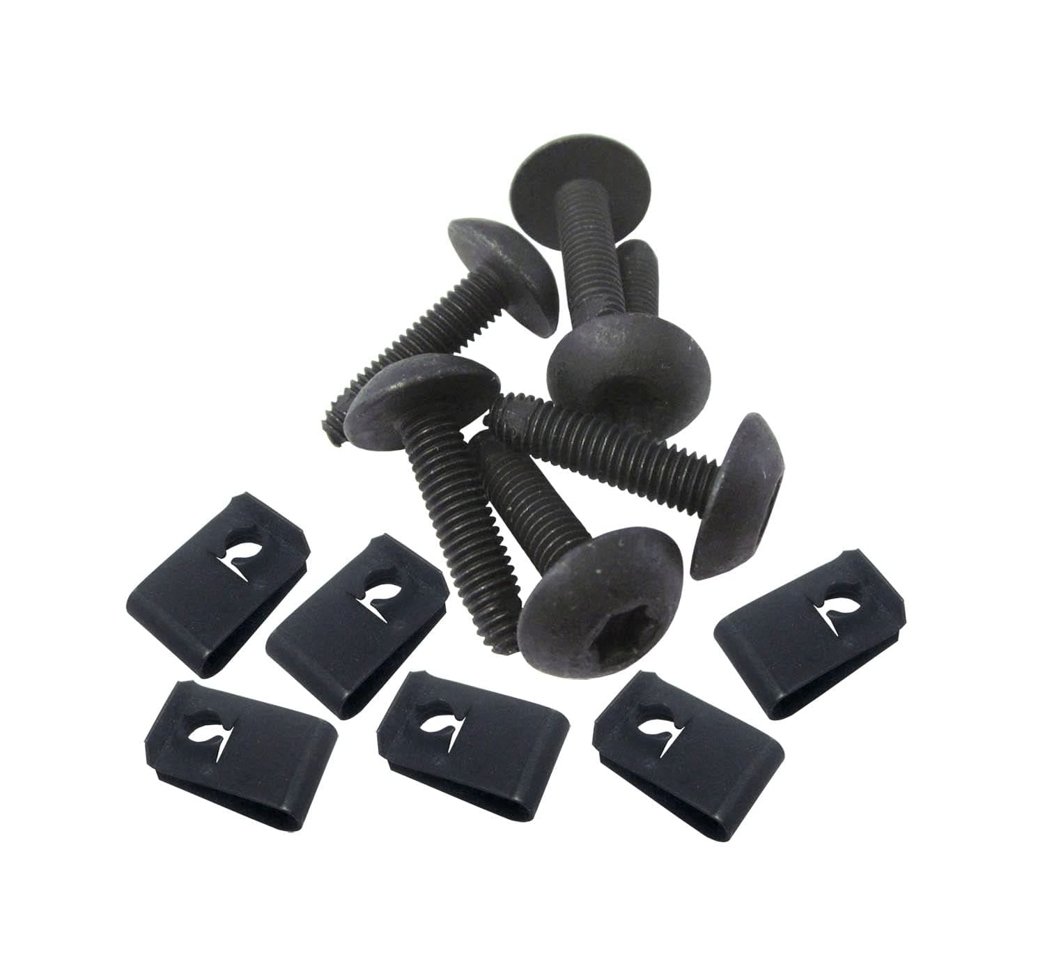 Body Panel Screw and Flat Nut Fastener Kit – Compatible with Polaris Ranger, RZR, General (2014–2025) – Torx M6 x 25mm – Replaces 7519650 7547674 – Set of 6