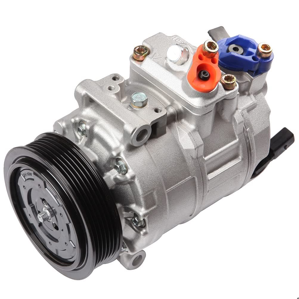 ECCPP AC Compressor with Clutch 2006-2015 for Volkswagen for Jetta Passat Tiguan Bora Eos 1.8L 1.9L 2.0L 2.5L Air Conditioning Compressor