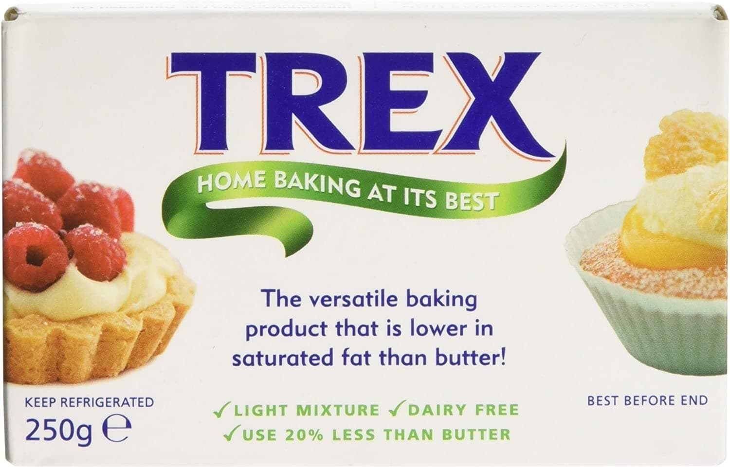 Trex Vegetable Baking Fat, 250g
