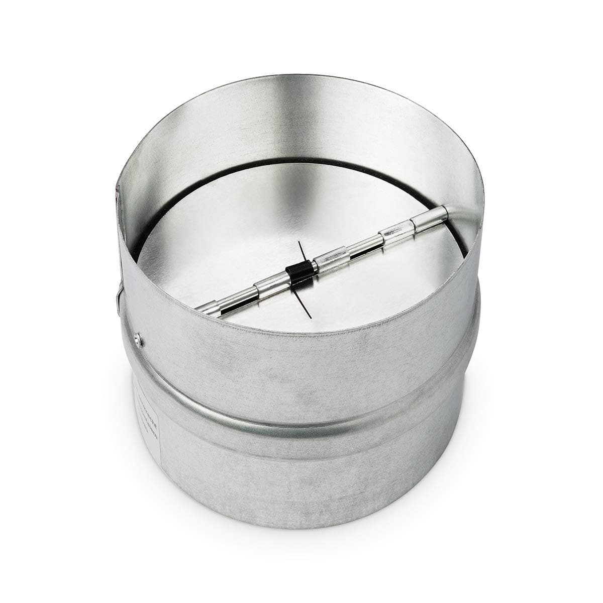 neverest® RK 5" Professional Backdraft Shutter Damper Connector Duct Fits Only with Metal Ducts