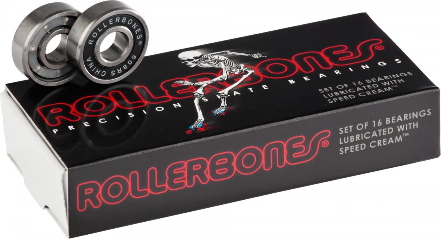 Rollerbones Bearings 8mm 16pk