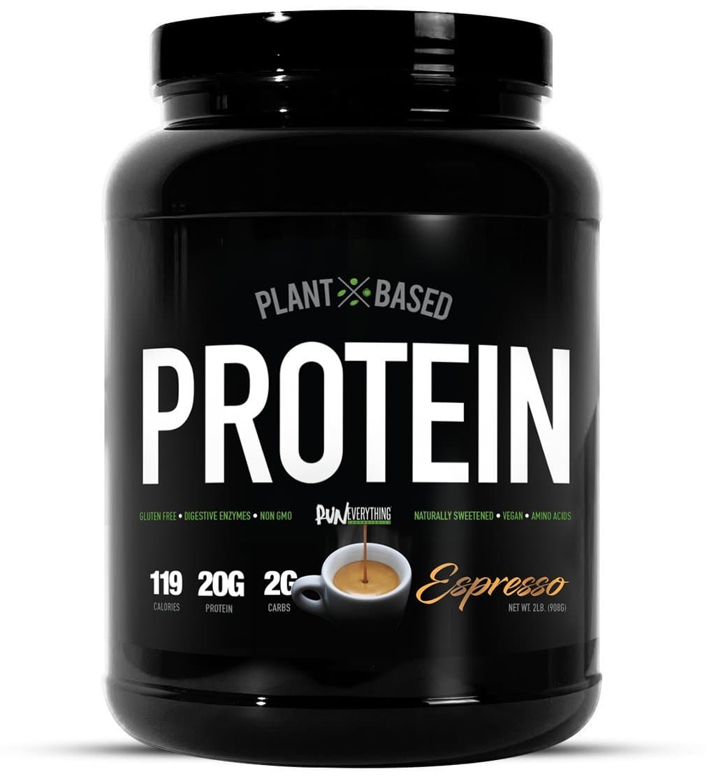Run Everything Labs | Vegan PRO | Plant Based Protein | 30 Servings (Espresso)