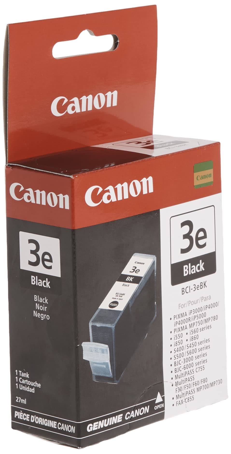 CanonModel BCI-3eBK Black Ink-Tank