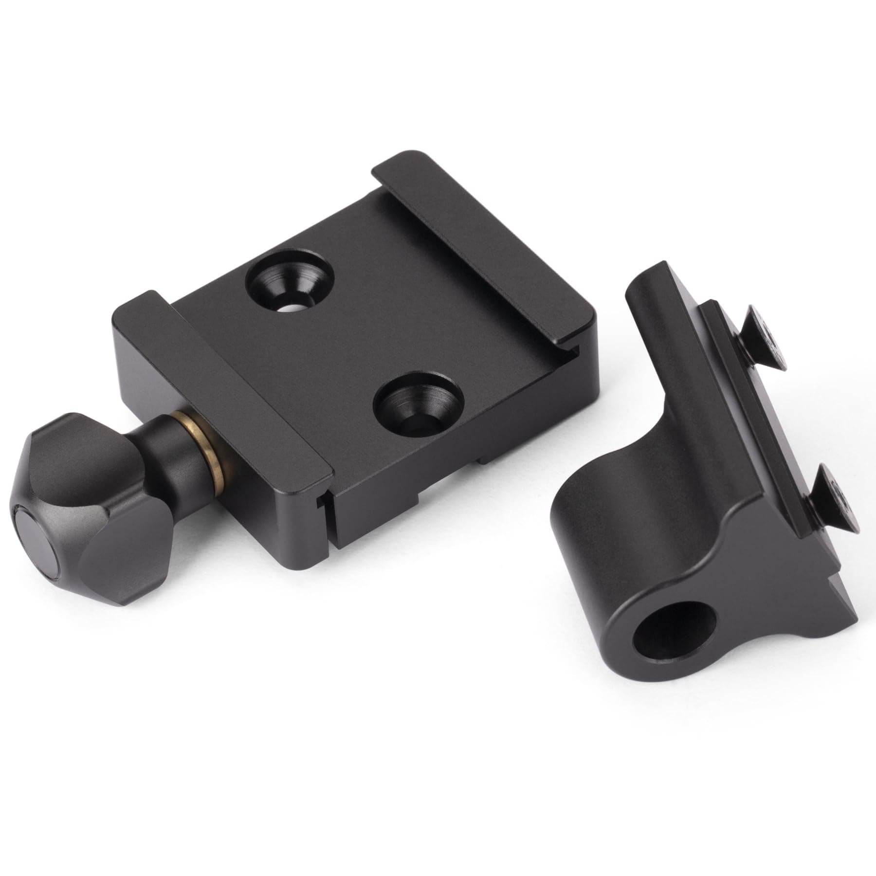 Arca Lock Clamp with Harris Bipod Adapter,Compatiable with S (Swivel) Type Harris Bipods,Arca Lock Clamp Compatiable with Atlas NC Bipods,Works on All Standard Arca 1.5" Dovetail Rails