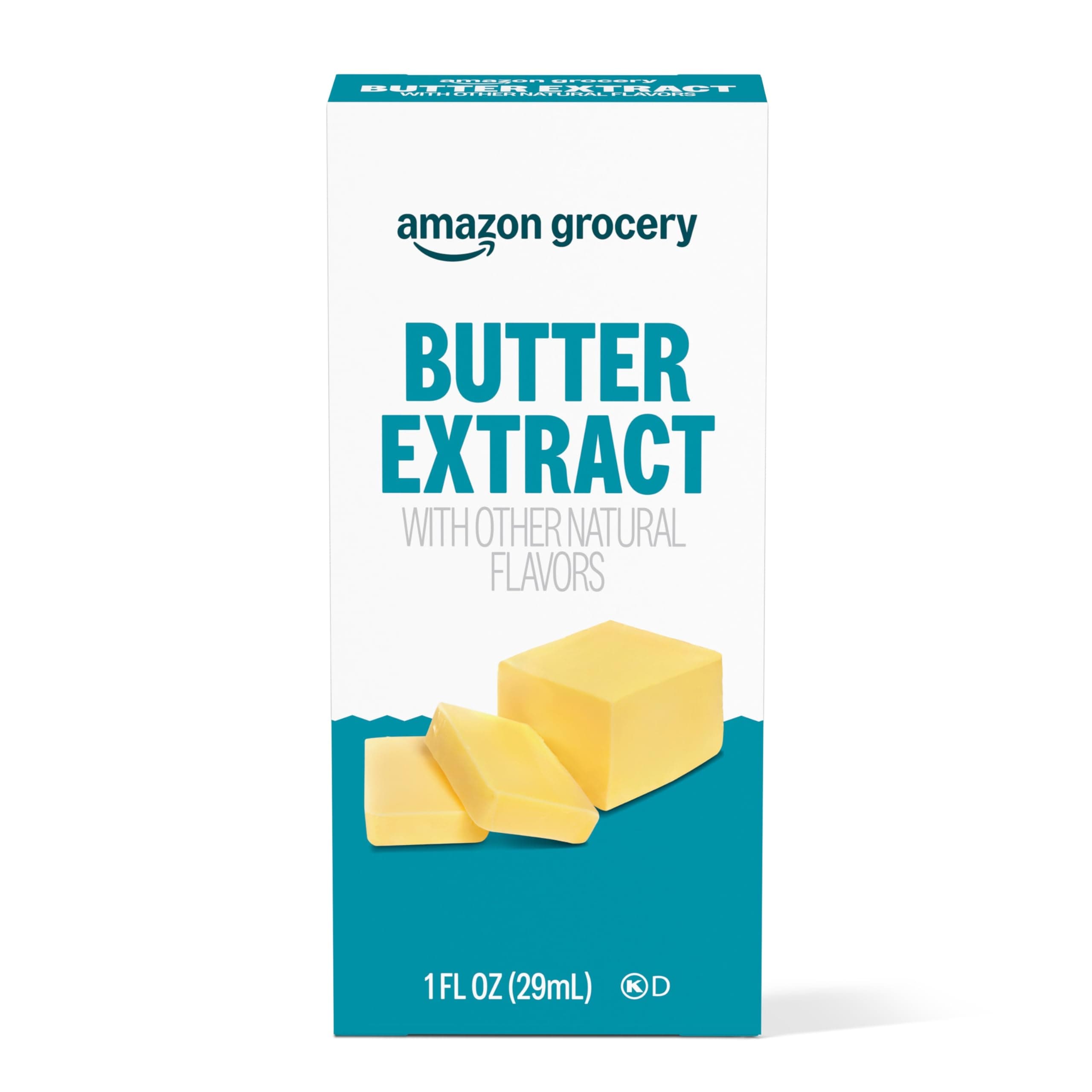 Amazon Grocery, Butter Extract, 1 Fl Oz