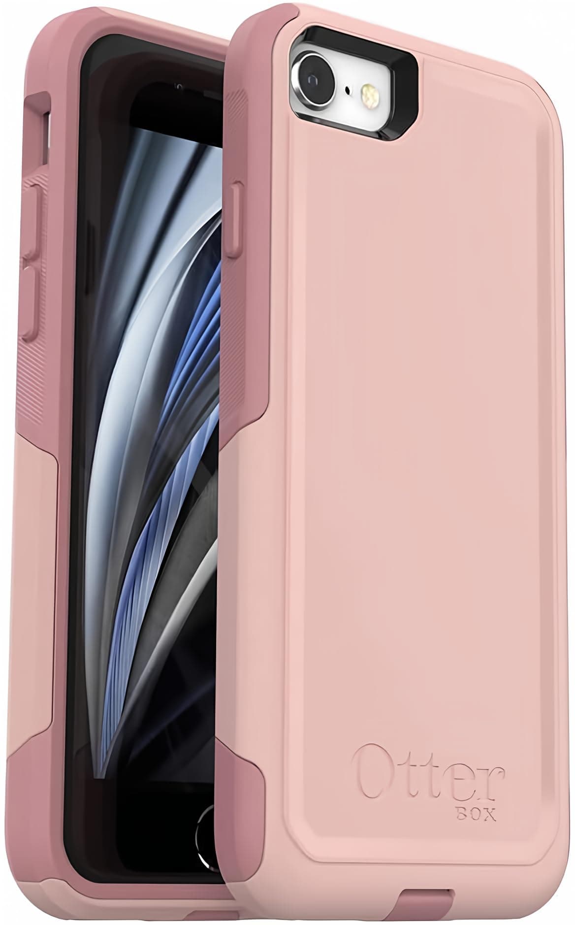 OtterBoxCommuter Series Case for iPhone SE (3rd & 2nd gen) & iPhone 8/7 (Only) - Non-Retail Packaging - (Ballet Way)