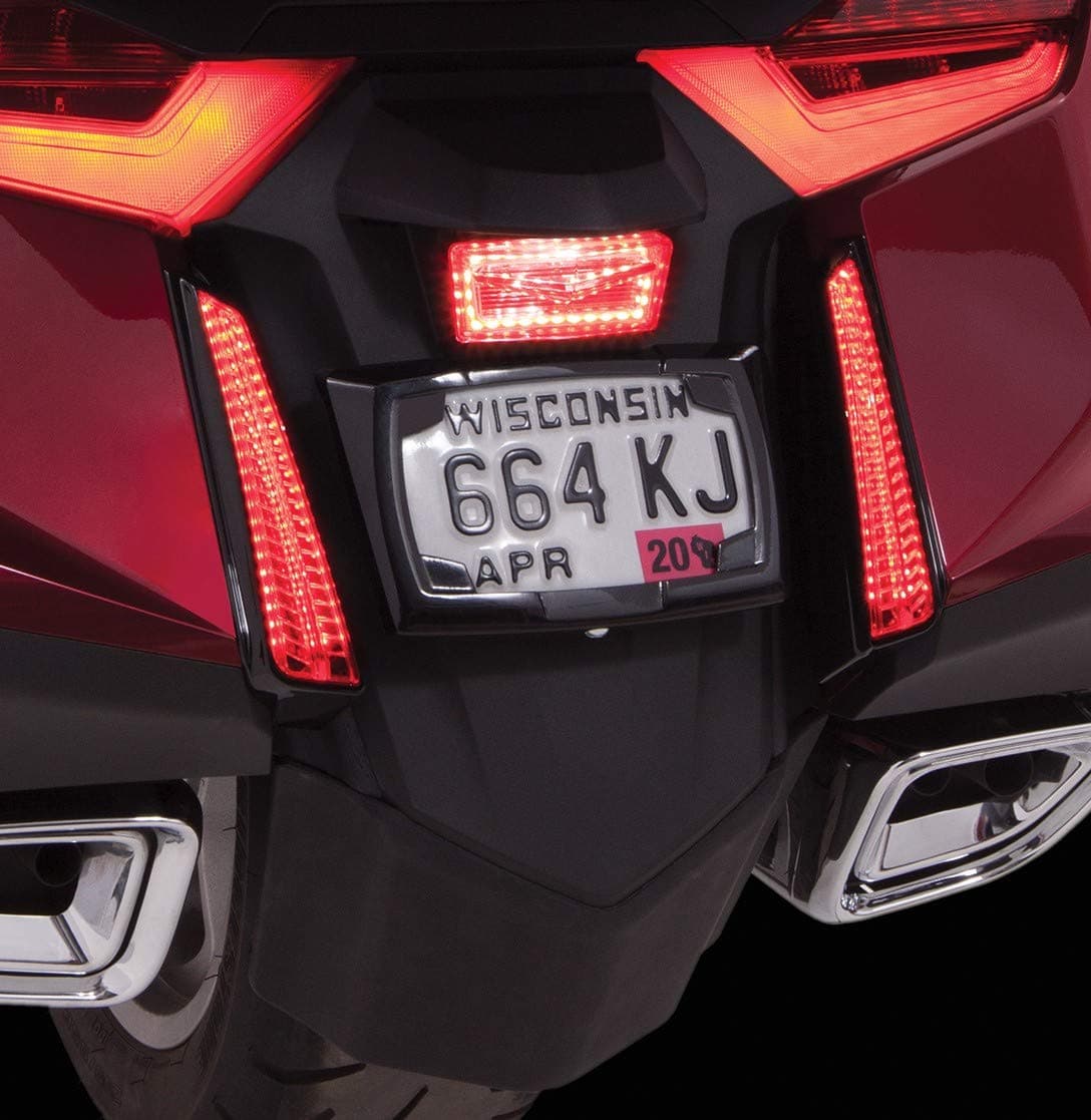 Goldstrike License Plate Frame (black) for Gold Wing