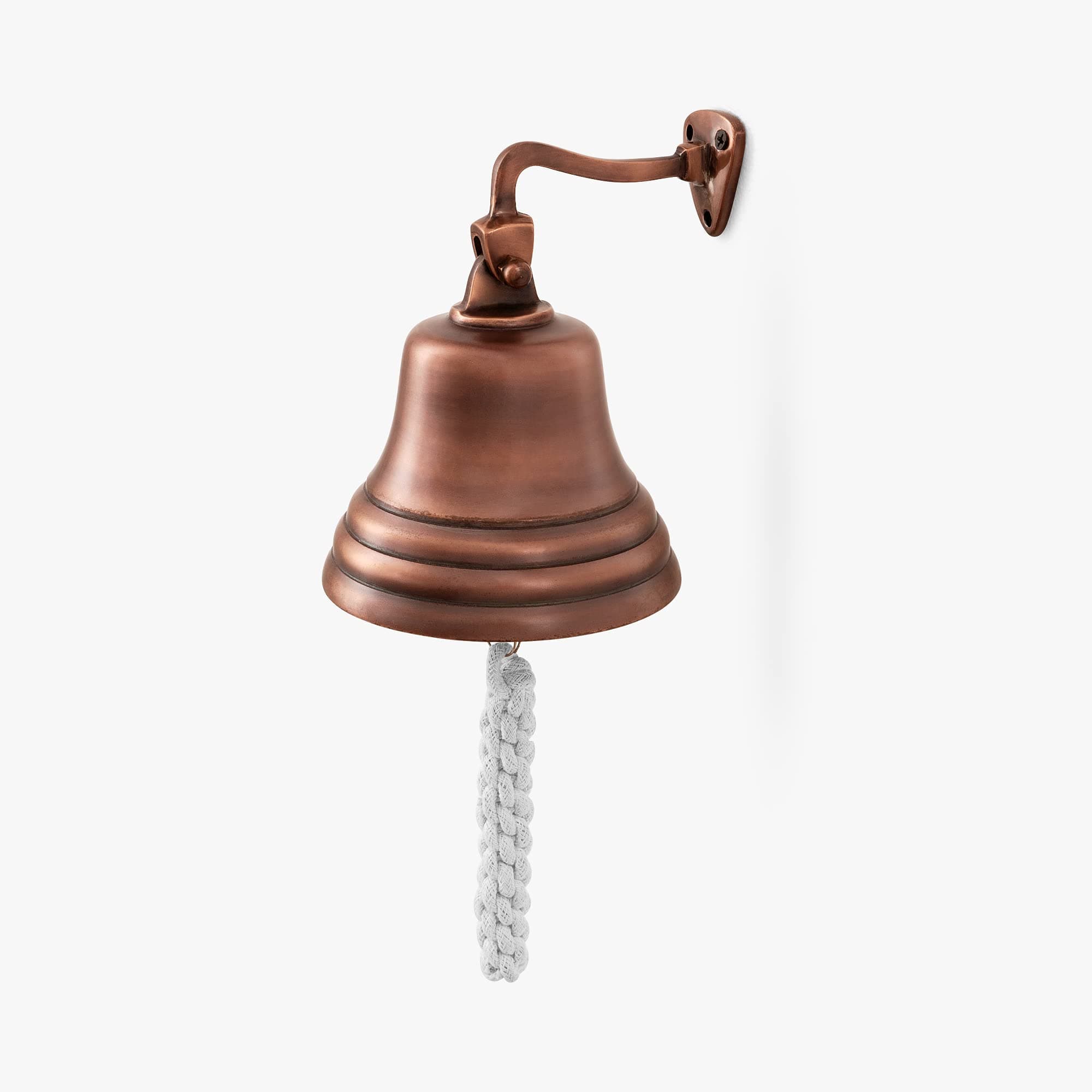 Assorted Collections Wall Mounted Bell | Last Orders Bell with Rope Pull | Ideal for Home Bar, Pub, Reception | Classic Nautical Decor | Crisp, Loud Sound | Bronze Bell Premium Bar Accessory 5