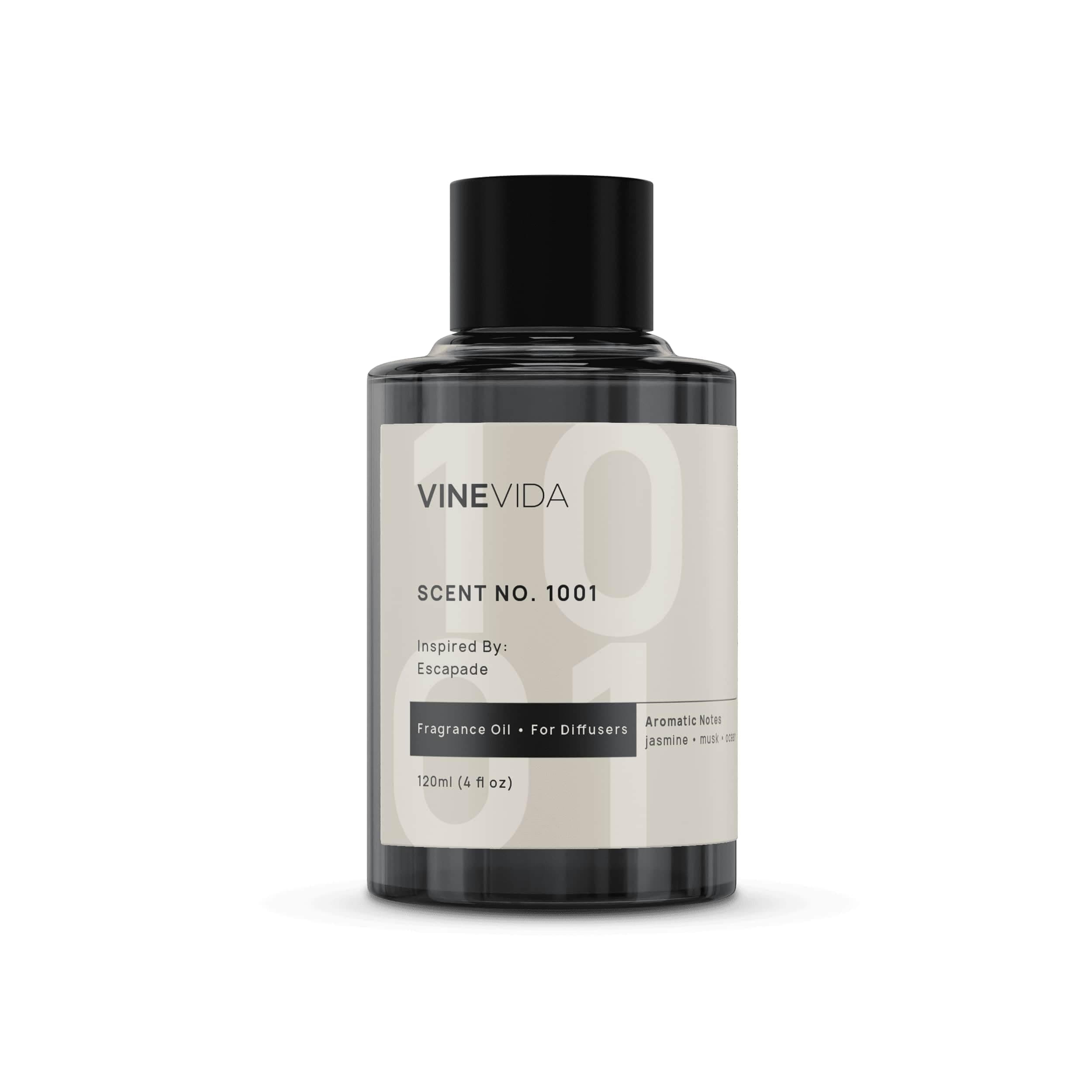 VINEVIDA (4oz) Hotel Fragrance Diffuser Oil - 5 Star Hotel Scents Diffusers for Home - Cold Air Diffuser Oil - Hotel Scent Essential Oil - Scent No.1001 Inspired by Ritz Carlton Hotel