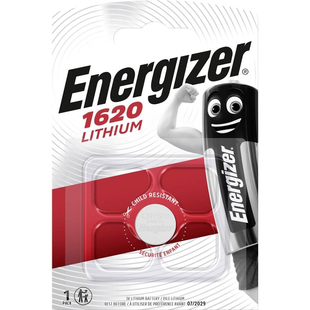 Energizer CR1620 3V Lithium Coin Battery