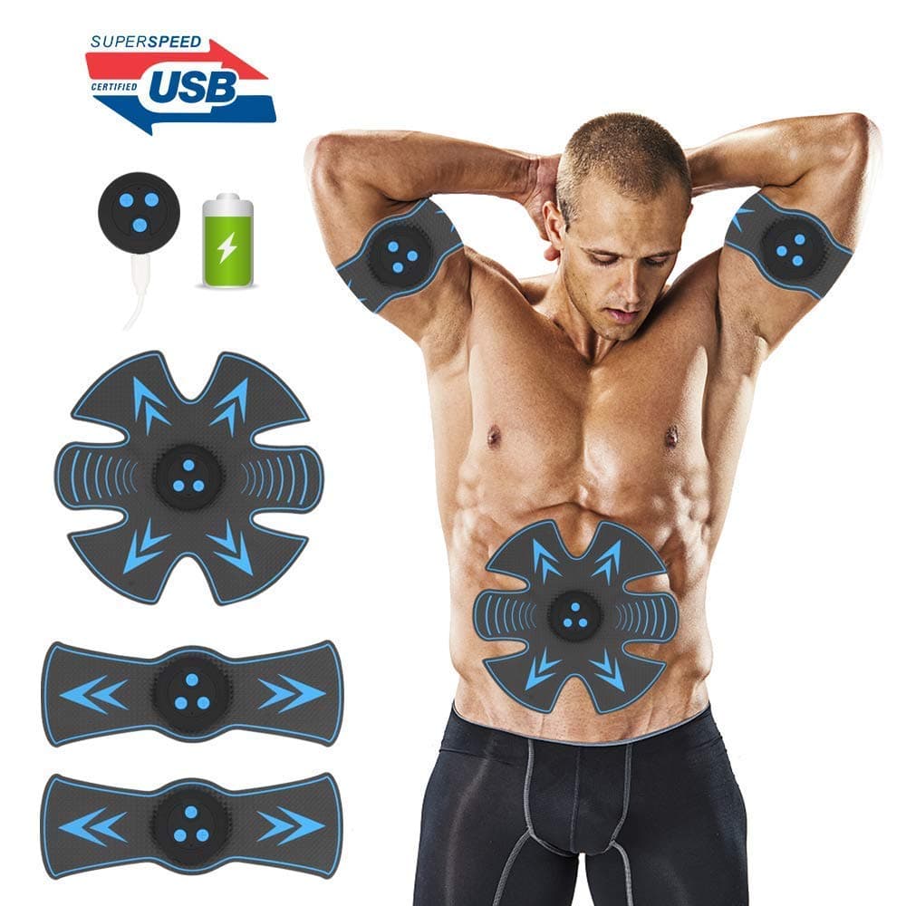 Abs Trainer Muscle Trainer Ultimate Abs Trainer Ab Trainer for Men Women Abdominal Work Out Ads Power Fitness Abs Muscle Training Gear Workout Equipment Portable Trainer Abs Belt …