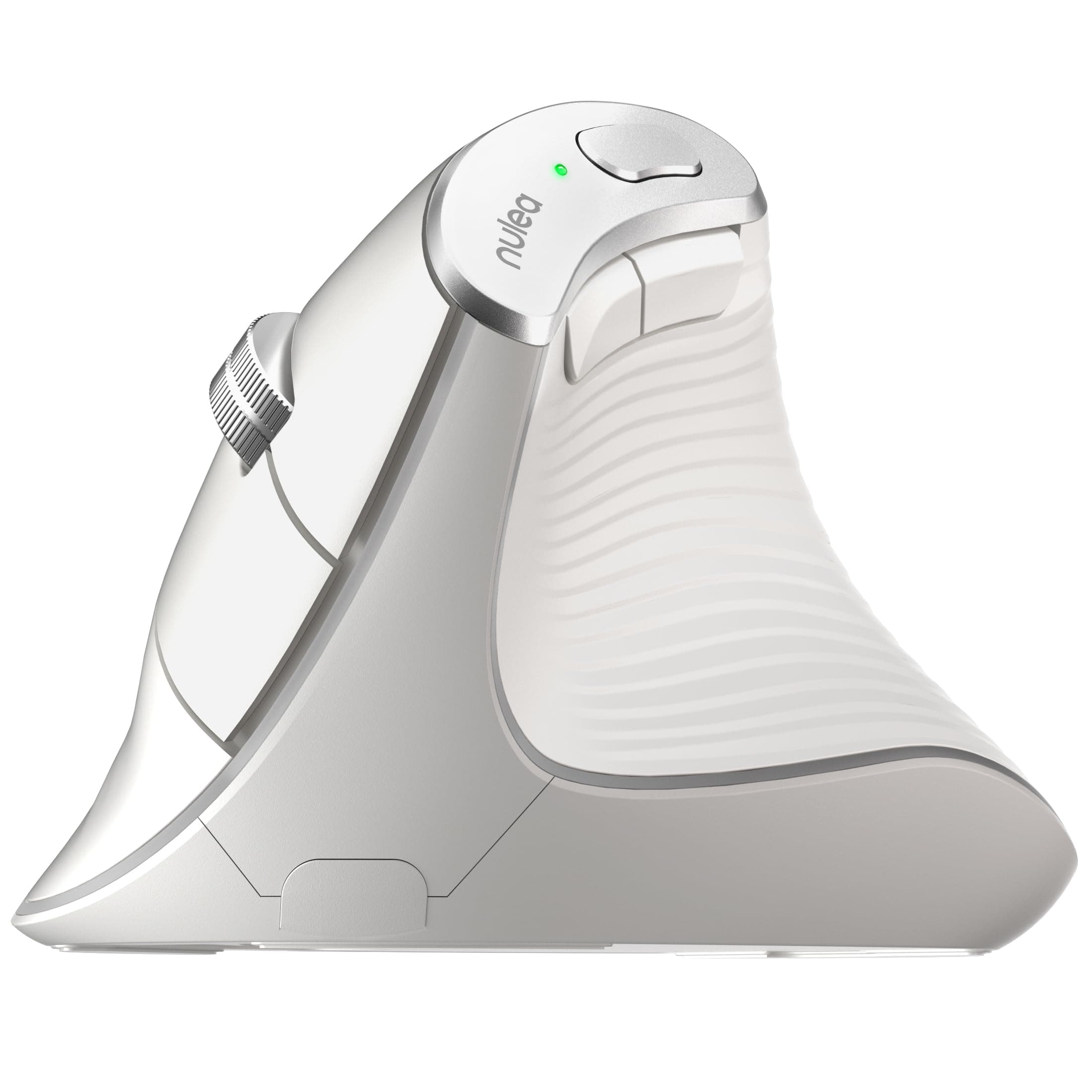 M510 Vertical Mouse Wireless, Ergonomic Mouse for Comfy Tracking, 3 Adjustable DPI (800-1200-1600), 2.4G Wireless Vertical Mouse with 6 Buttons, Compatible with Windows, Mac OS, Laptop, White