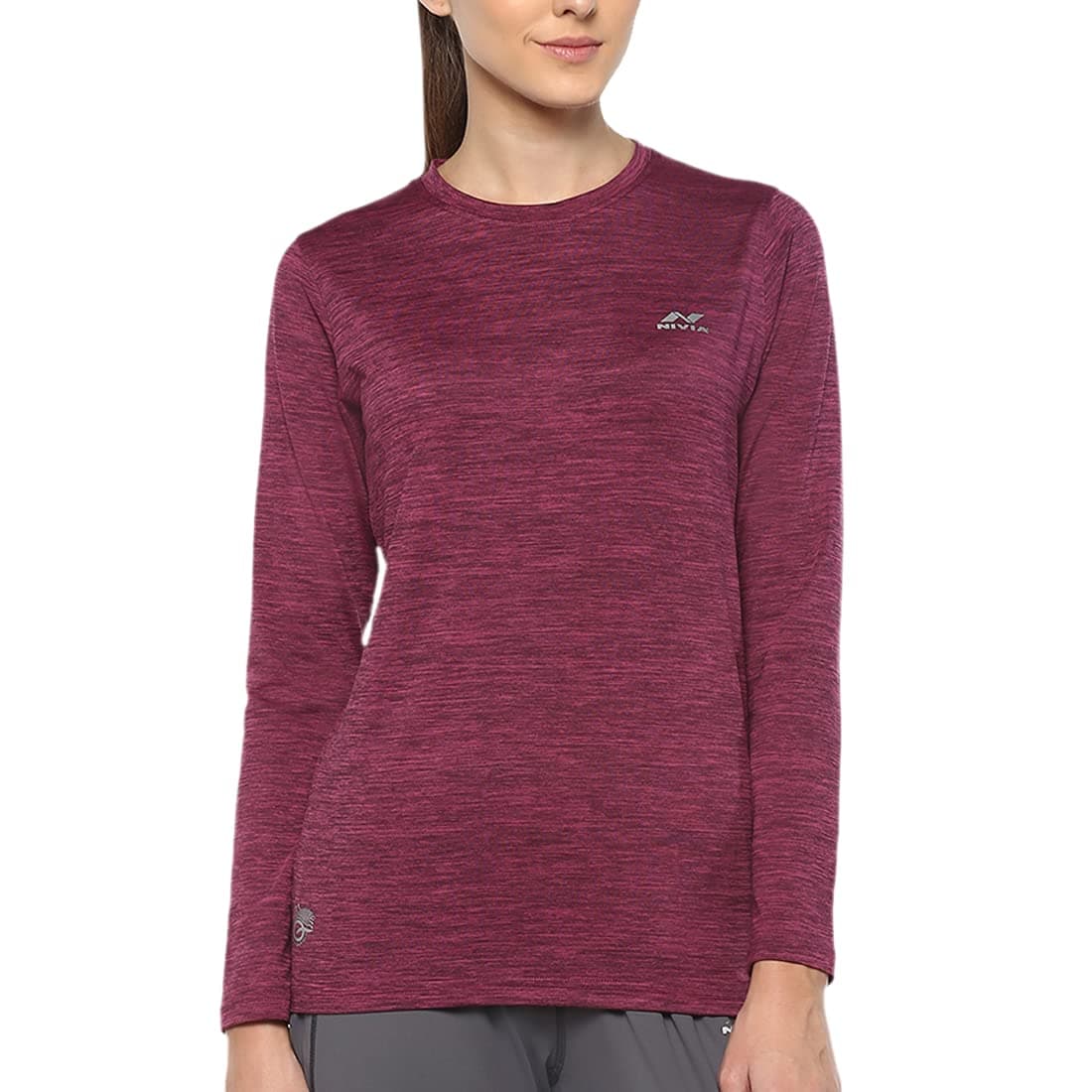 Nivia 2366-1 Hydra-1 Polyester Training Tee, Adult Medium (Fuchsia)