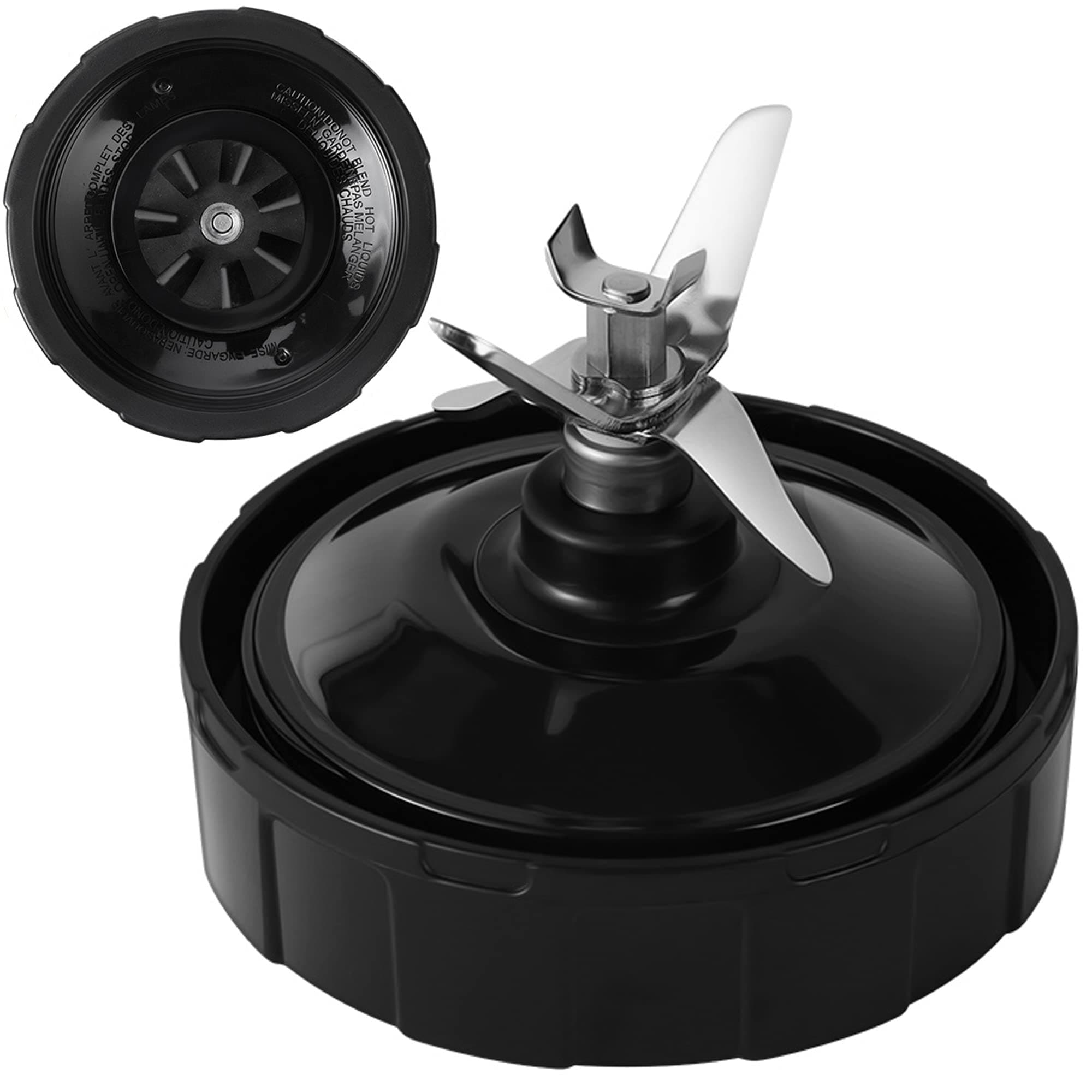 PODCAY 1-pack Extractor Blade Assembly 7 Fins Ninja Blender Blade Ninja Blender Replacement Parts Compatible with Ninja Blenders Auto iQ BL480 BL482 BL642 BL682 NN102