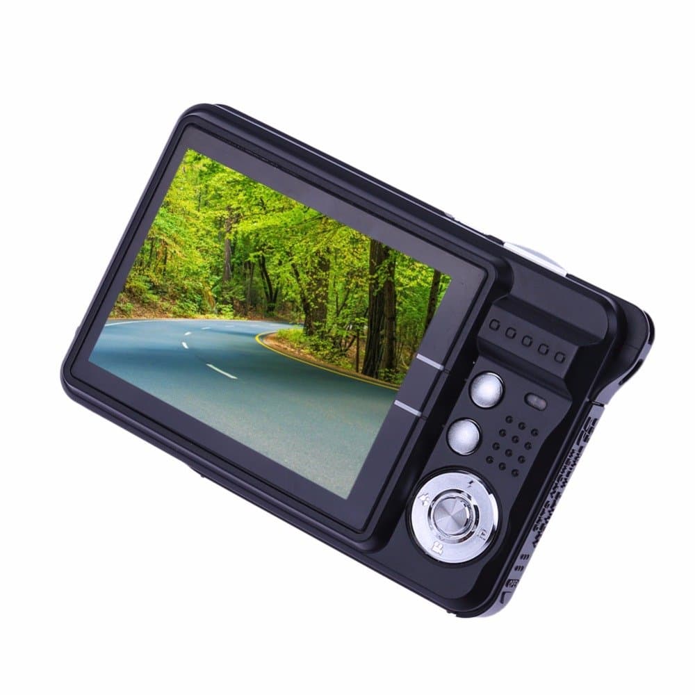 Digital Camera, Fitiger 2.7inch Mini 18MP Anti-Shake Camera TFT LCD Screen Compact Digital Camera Good for Newbie/Students/Family