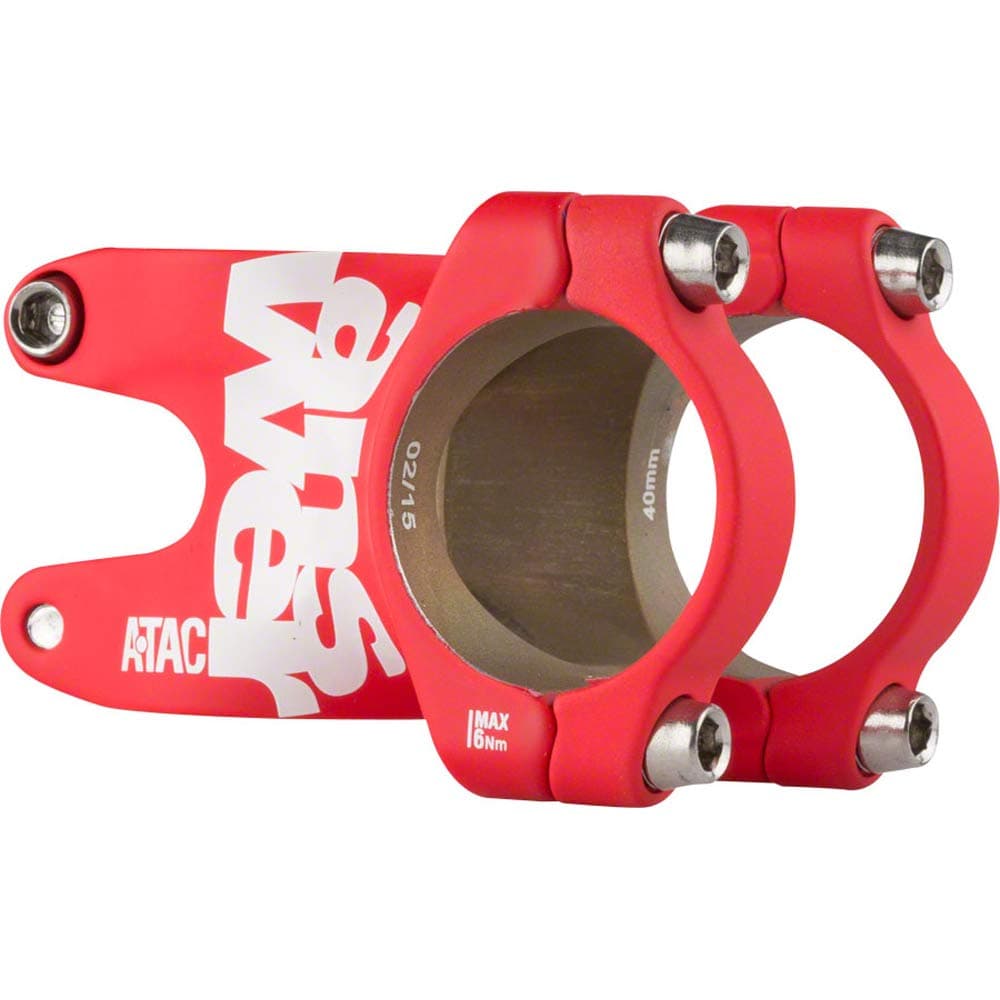 Answer ATAC AME 31.8 Stem 40mm +/- 0 Degree Red