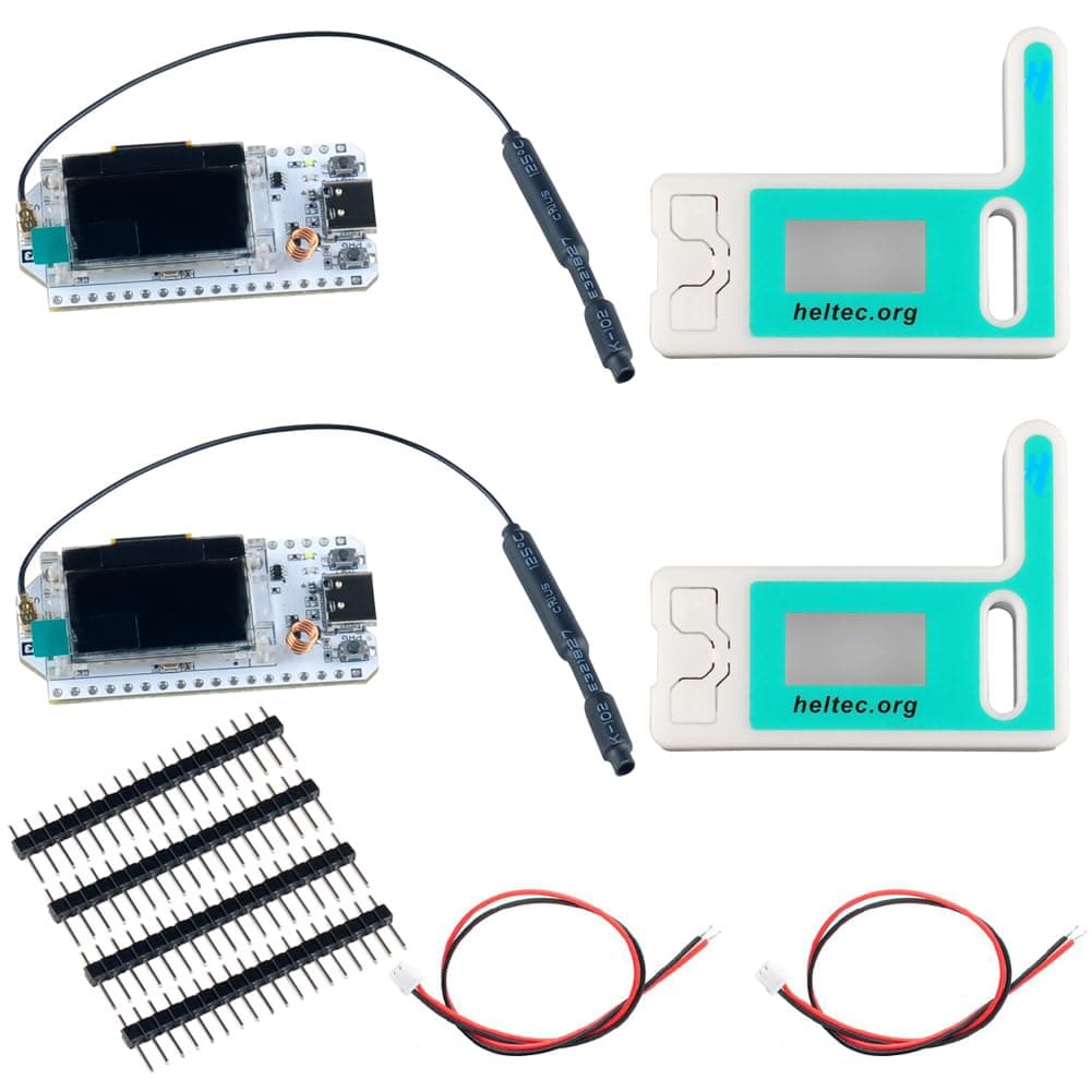 2 Sets 915MHZ ESP32 Lora V3 WiFi+BLE Development Board 0.96inch OLED Display ESP32-S3 Dual-core SX1262 Type-C Lora Kit for Arduino NodeMCU IoT
