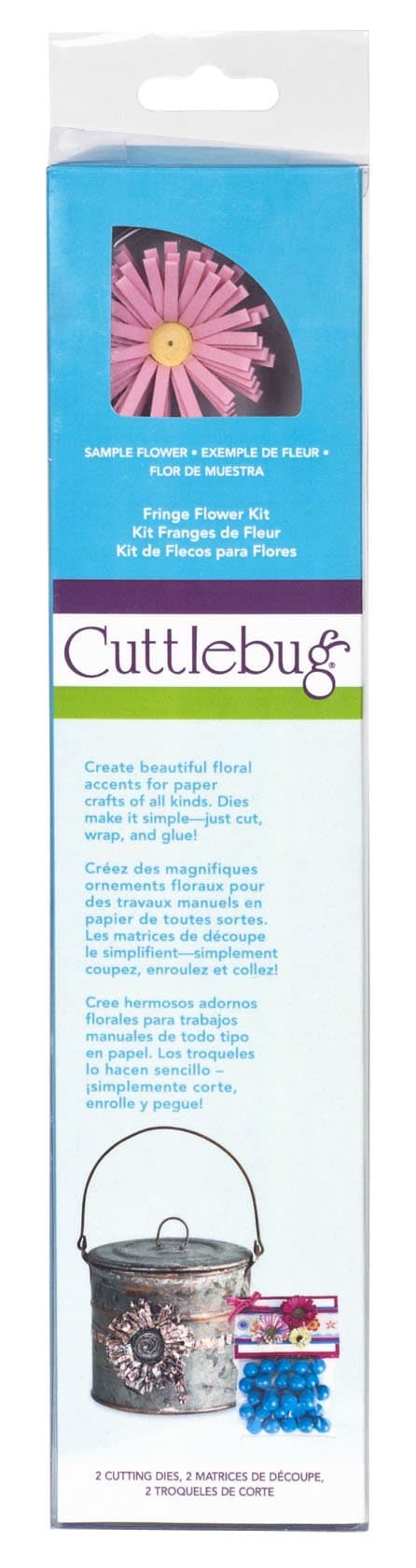 Cuttlebug Quilling Kit, Fringe Flower