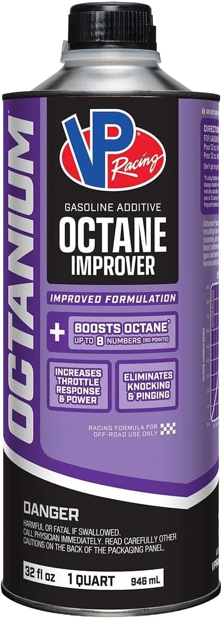 VP Racing Fuels 2855, Madditive Octanium Octane Booster Racing Formula - Quart