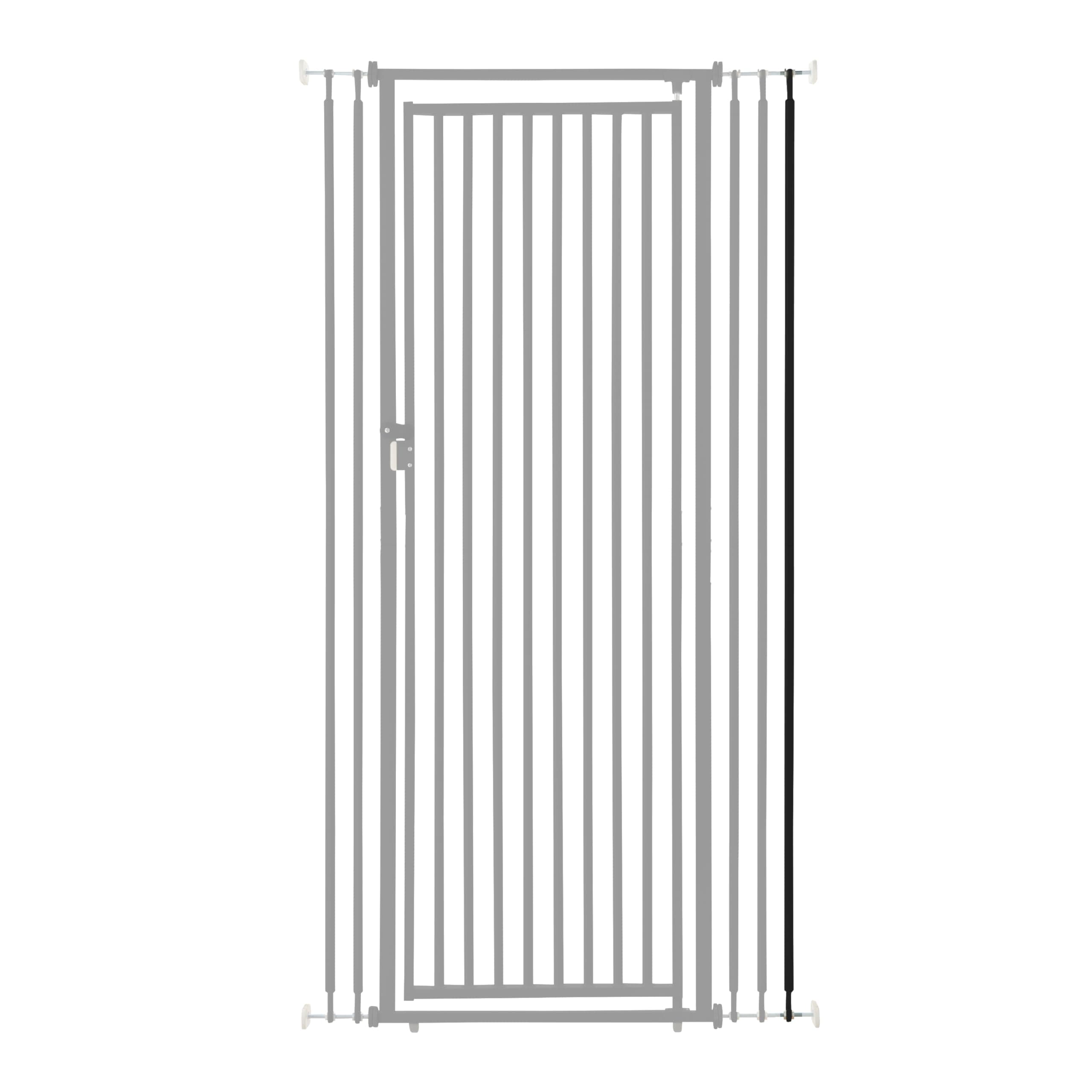Cat Safety Gate Extra Bar in Black