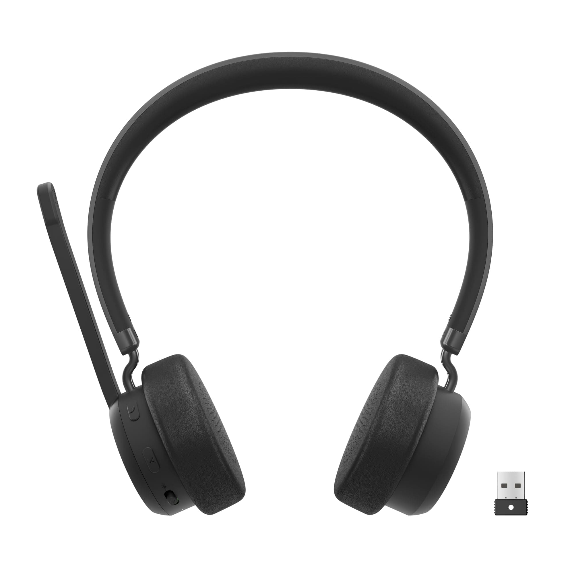 Headset - On-Ear - Bluetooth - Wireless - Adapter USB-A via Bluetooth - Black - Certified for Microsoft Teams