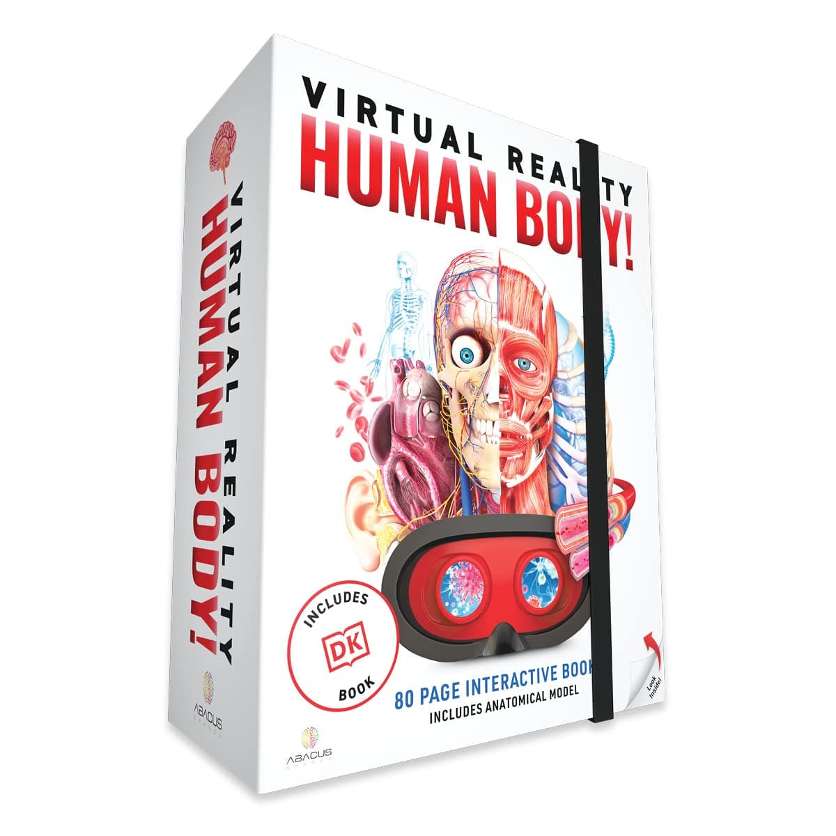 Virtual Reality Human Body Gift Box- Illustrated Interactive VR Book and STEM Learning Activity Set - for Ages 8 and Up