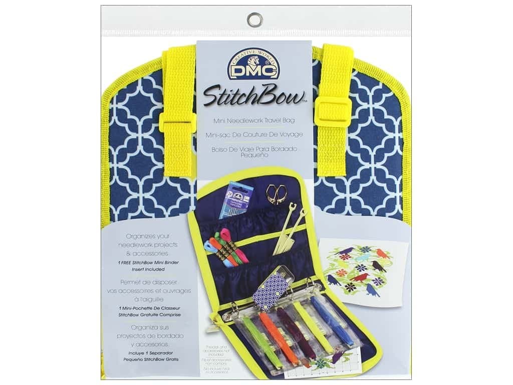 StitchBow Mini Needlework Travel Bag-20.5"X9" Open
