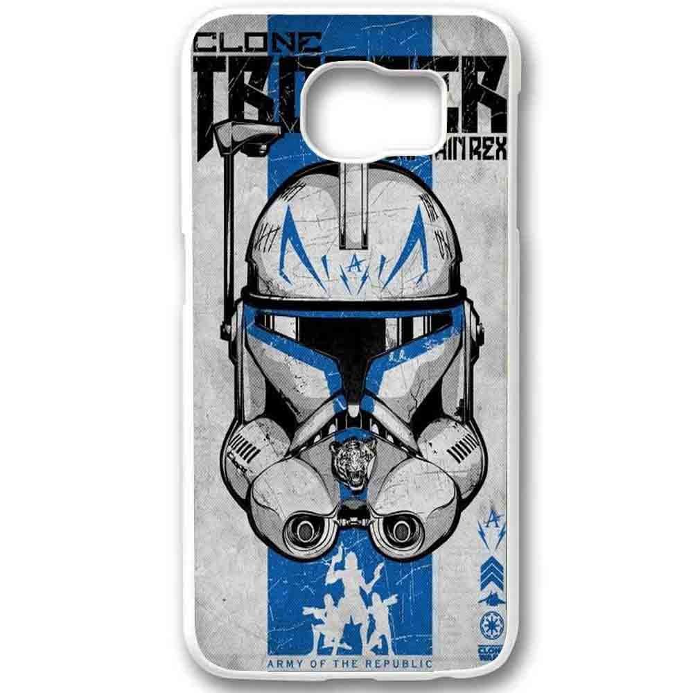 Clone Trooper Captain Rex Star Wars for Samsung Galaxy Case (Samsung Galaxy S6 white)