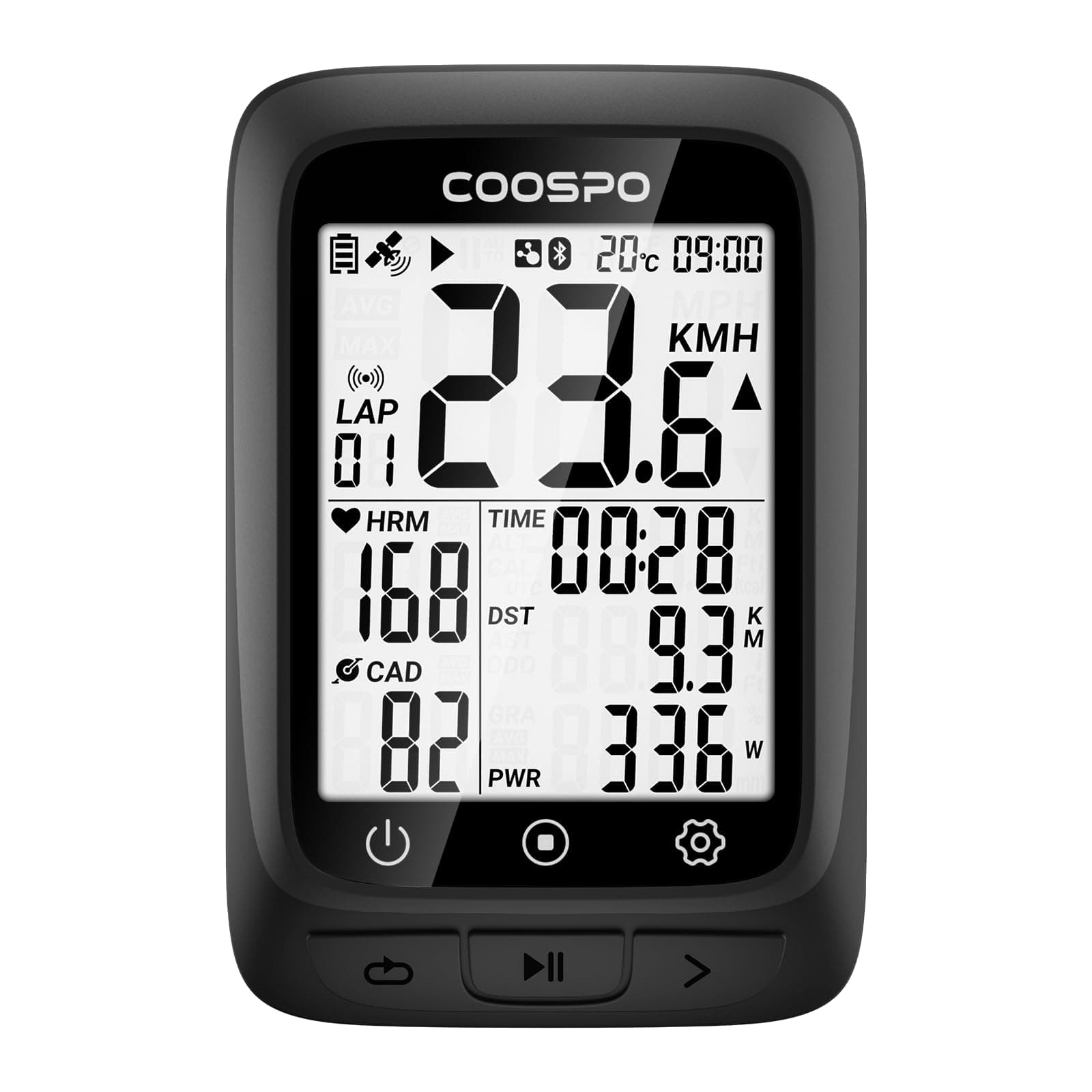COOSPO BC107 - Black