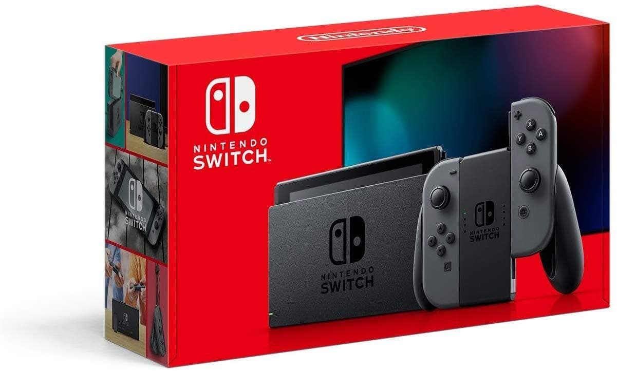 Nintendo Switch Extended Battery Life With Grey Joy‑Con ( UAE version)